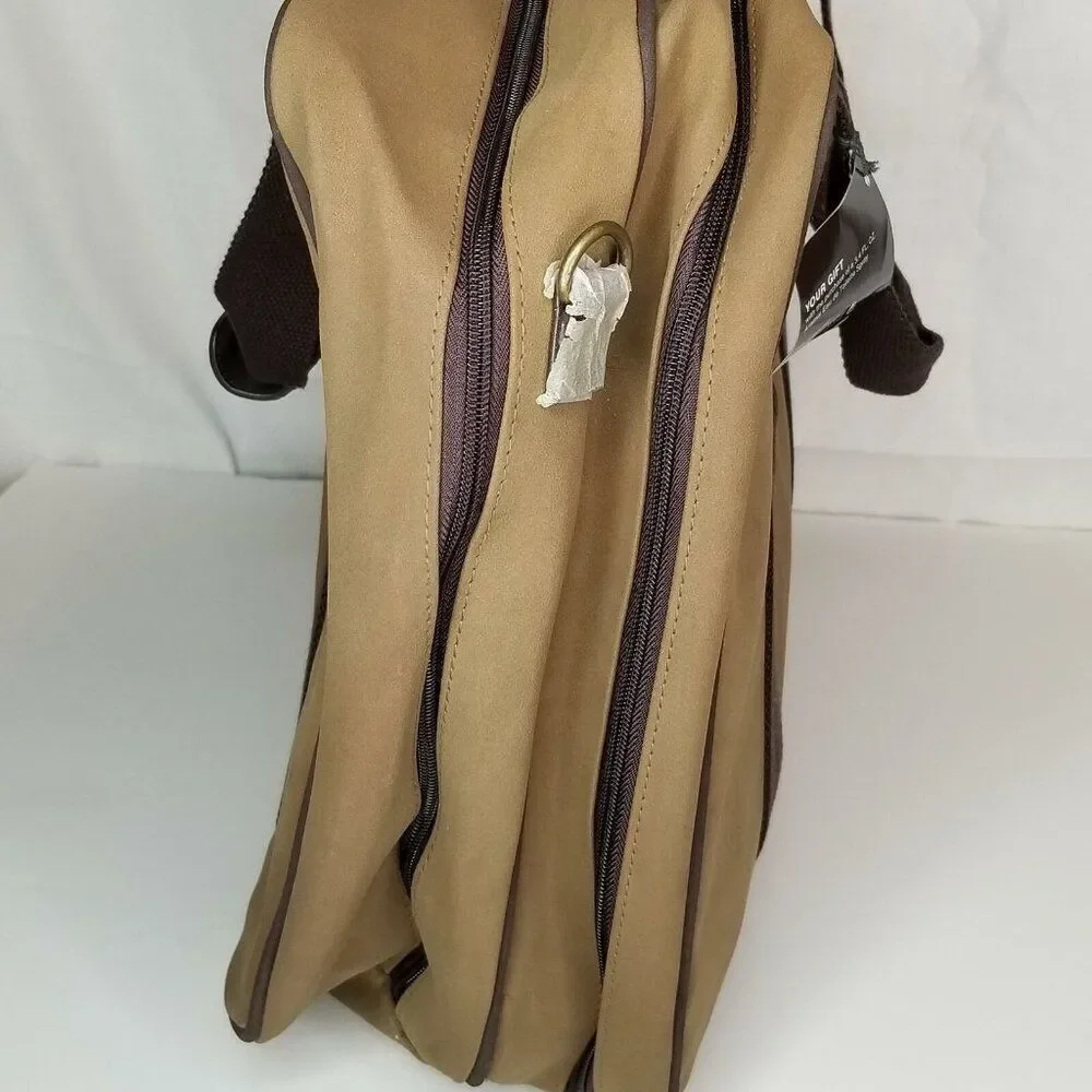 Aramis Jet Setter Large Overnight Luggage Bag Brown Promo 19